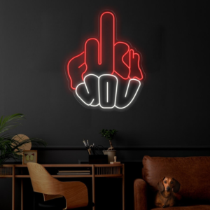 F*ck You Neon Sign, LED Neon Light Sign, Neon Sign Art