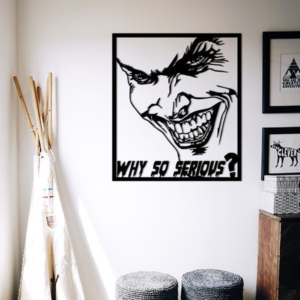 Joker Wood Wall Art, Joker Art, DC Comics Wall Art