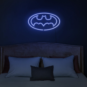 Bat neon sign, Batcave neon sign, Bat led sign, Bat sign, Batcave sign