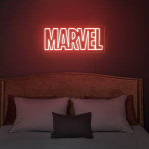 Marvel neon sign, Marvel light sign, Marvel led sign, Marvel decor, Superhero neon sign