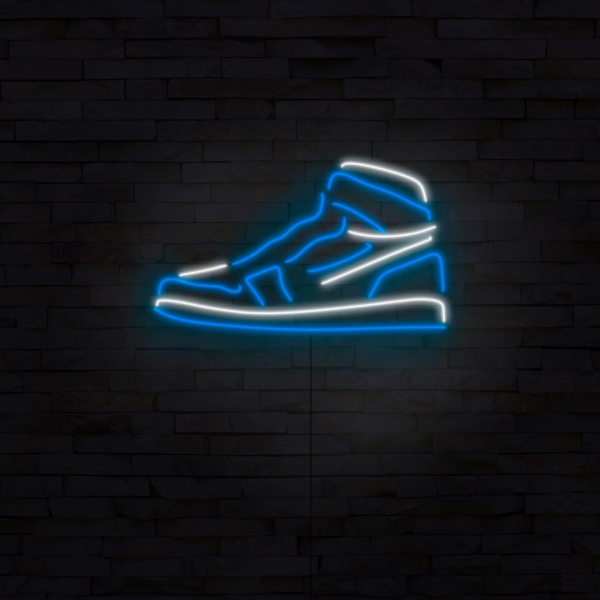 Jordan Shoes Neon Sign, Custom Size and Colour Neon Sign,