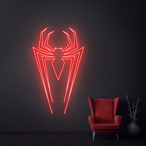 Spider Neon Sign, Custom Halloween Neon Sign, Bedroom Decoration