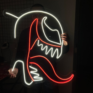 Venom Marvel Characters Neon Sign, Animation Neon Light, Neon Birthday Gift