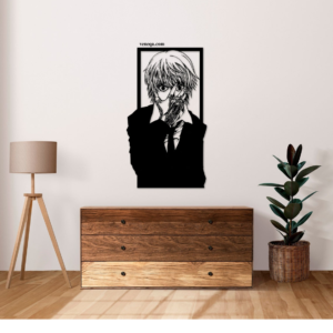 Kurapika Anime Wood Wall Art Anime Wall Decor