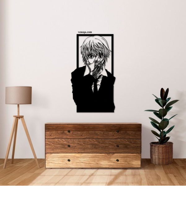 Kurapika Anime Wood Wall Art Anime Wall Decor