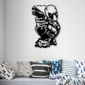 Deadpool Wood Wall Decor, Deadpool Art, Special Decor, Teen Room