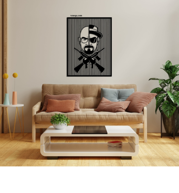 Breaking Bad Wooden Wall Decor-Breaking Bad Wood Art-Walter White Wall