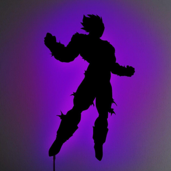 VEGETA V1 LED WALL SILHOUETTE (DRAGON BALL Z)