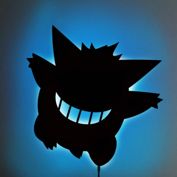 GENGAR LED WALL SILHOUETTE (POKEMON)