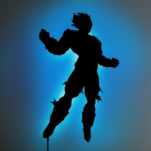 VEGETA V1 LED WALL SILHOUETTE (DRAGON BALL Z)