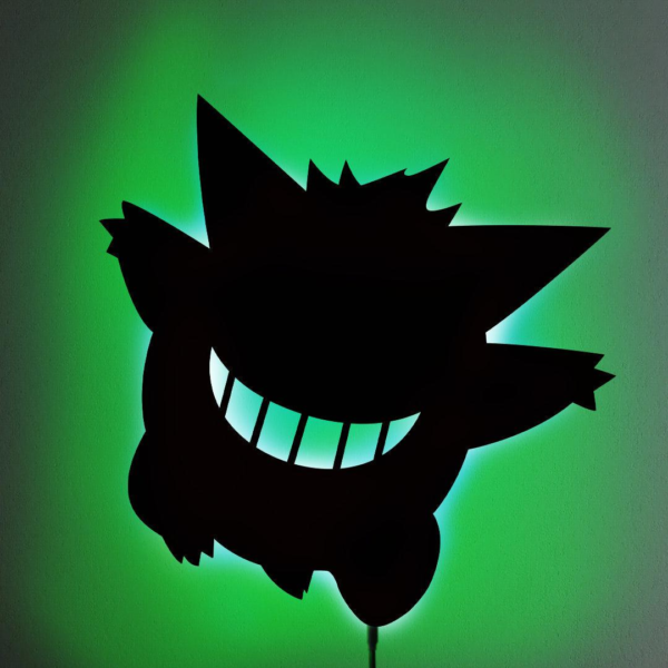 GENGAR LED WALL SILHOUETTE (POKEMON)