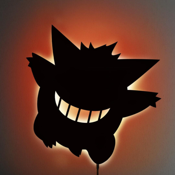 GENGAR LED WALL SILHOUETTE (POKEMON)