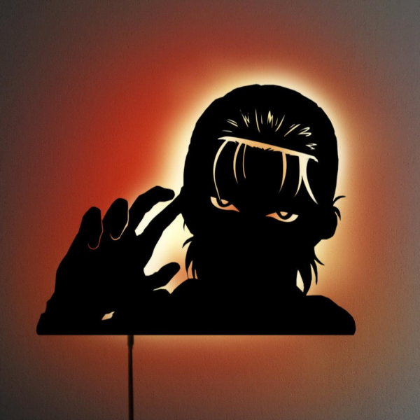 EREN V2 LED WALL SILHOUETTE (ATTACK ON TITAN)