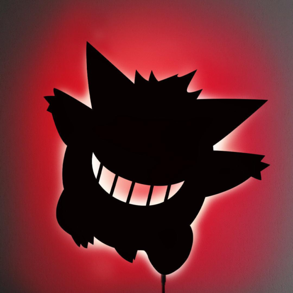 GENGAR LED WALL SILHOUETTE (POKEMON)