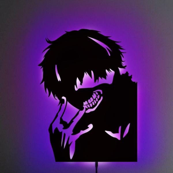 KANEKI V3 LED WALL SILHOUETTE (TOKYO GHOUL)