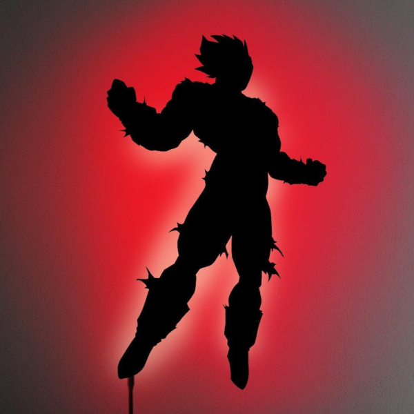 VEGETA V1 LED WALL SILHOUETTE (DRAGON BALL Z)