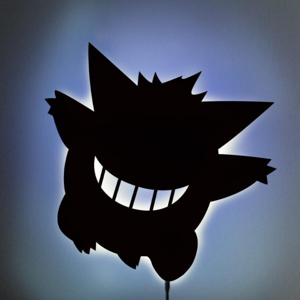 GENGAR LED WALL SILHOUETTE (POKEMON)