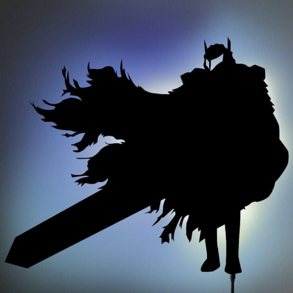 GUTS LED WALL SILHOUETTE (BERSERK)