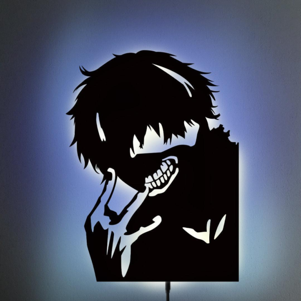 KANEKI V3 LED WALL SILHOUETTE (TOKYO GHOUL)