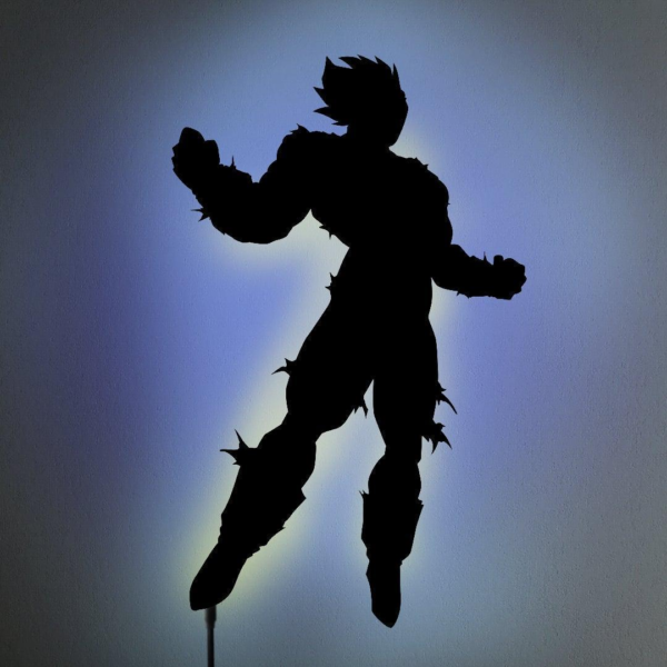 VEGETA V1 LED WALL SILHOUETTE (DRAGON BALL Z)