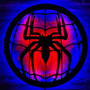 Avengers Spiderman Led Neon Sign Marvel Logo Wall Decor Gift