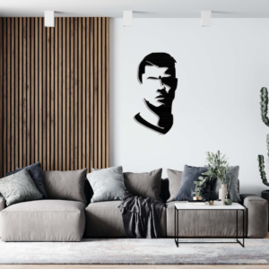 Cristiano Ronaldo Wood Wall Decor, Interior Decoration, CR7