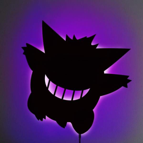 GENGAR LED WALL SILHOUETTE (POKEMON)