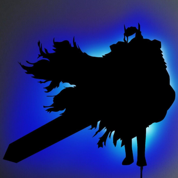 GUTS LED WALL SILHOUETTE (BERSERK)