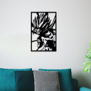 Gohan Dragon Ball Z Wood Anime Wall Art Decor
