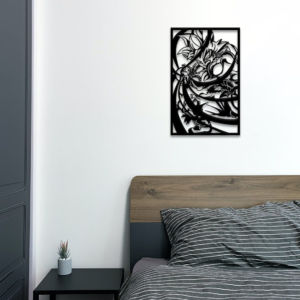 Goku full body Dragon Ball Z Wood Anime Wall Art Décor