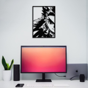 Kyōjurō Rengoku Demon Slayer Wood Wall Art Décor