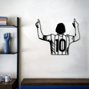 Lional Messi, Football Themed Wall Decor, Wood Wall Art, Home Decoration
