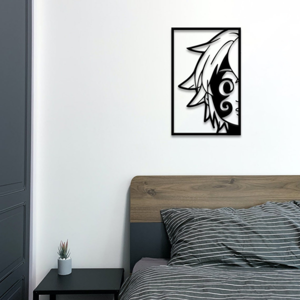 Meliodas Seven Deadly Sins Wood Wall Art Décor