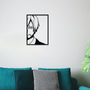 Sanji Black Leg One Piece King Of The Pirates Wood Wall Art Décor