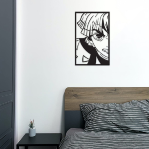 Zenitsu Agatsuma Demon Slayer Wood Wall Art Décor