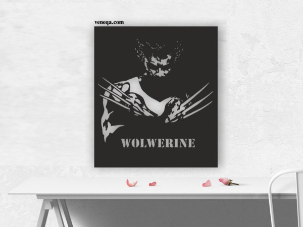 Wolverine Marvel Superhero wall decor - Superhero wall art - Wood Wall Decor
