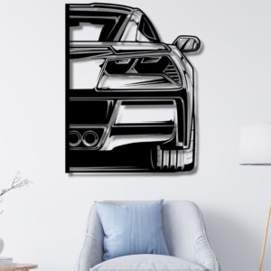 Chevrolet Camaro Silhouette Wood Wall Decor