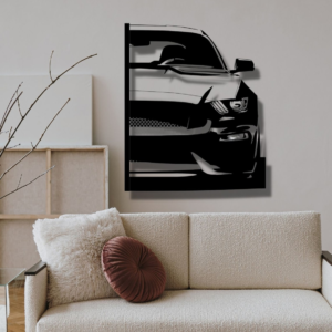 Ford Shelby GT350 Silhouette Wood Wall Decor