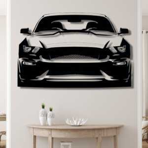 Mustang Shelby GT350 Silhouette Wood Wall Decor