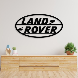 LAND ROVER Logo Wood Wall Decor