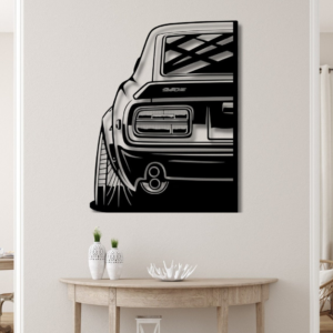 Nissan 240Z Silhouette Wood Wall Decor