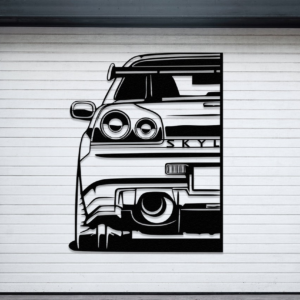 Nissan Skylin Wood Wall Decor