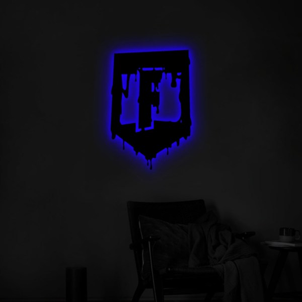 Fortnite LED Wall Silhouette