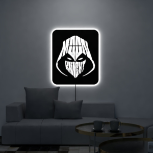 Moon Knight Led Wall Silhouette