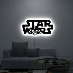 Star War LED Wall Silhouette