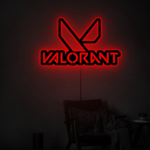 Valorant Led Wall Silhouette