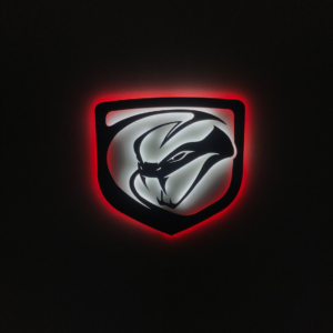 dODGE Viper Led WALL SILHOUETTE