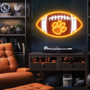 Football UV Neon Sign