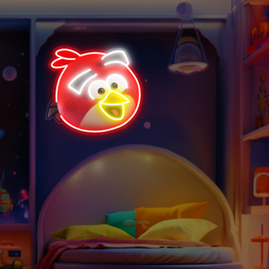 Angry Bird UV Neon Sign