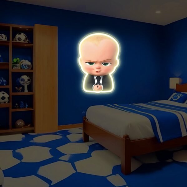 Boss Baby UV Neon Sign